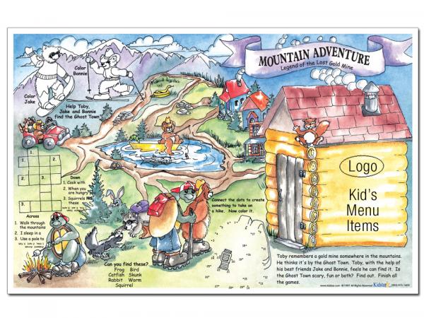 Mountain Adventure Placemat