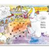 Zoo Menu / Booklet