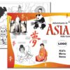 Asia Theme Kids Menu Placemat